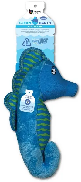 1ea Spunky Pup Clean earth Seahorse Plush Large - Health/First Aid